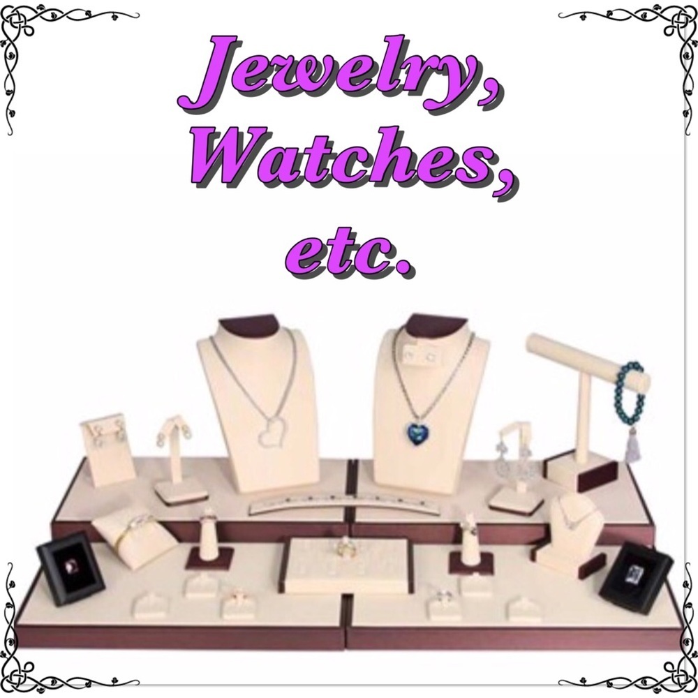 Jewelry, watches, etc.